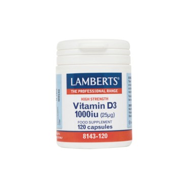 Lamberts Vitamin D3 1000 IU X 120 CAPS