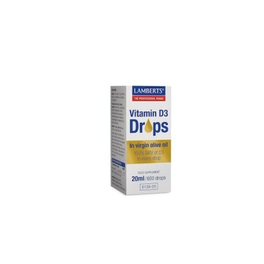 Lamberts Vitamin D3 Drops 20ml