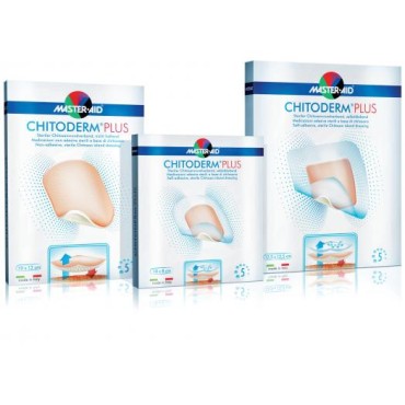 Master Aid Chitoderm Plus 10X12 X 5 Τμχ
