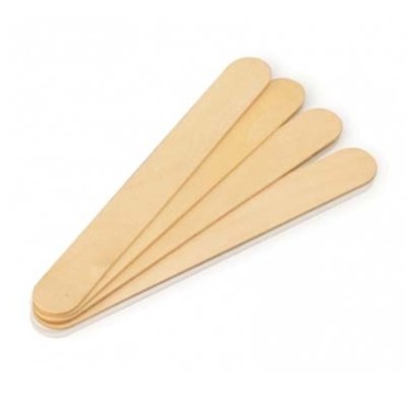 Medical Γλωσσοπίεστρα Ξύλινα Απλά x 100 Τμχ