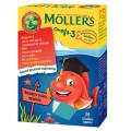 Moller's Omega-3 Ζελεδάκια x 36 Με Γεύση Φράουλα