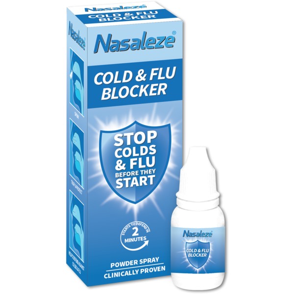 Nasaleze Cold And Flue Blocker 800 mg Powder Spray