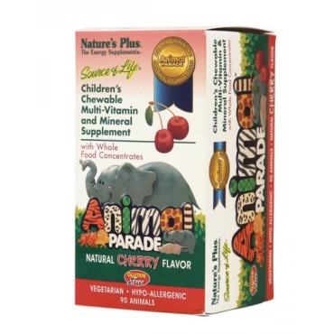 Nature's Plus Animal Parade Cherry X 90 Chewable Tabs