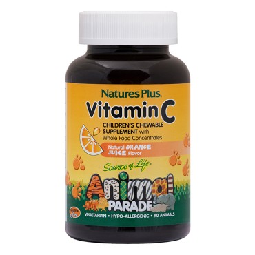 Nature's Plus Animal Parade Vitamin-C X 90 CAPS (Orange)