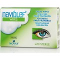 Naviblef Wipes Μαντηλάκια Καθαρισμού Βλεφάρων-Βλεφαρίδων & Προσώπου x 20 Τμχ