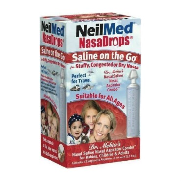 Neilmed Nasadrops 15 ml X 15 Amps