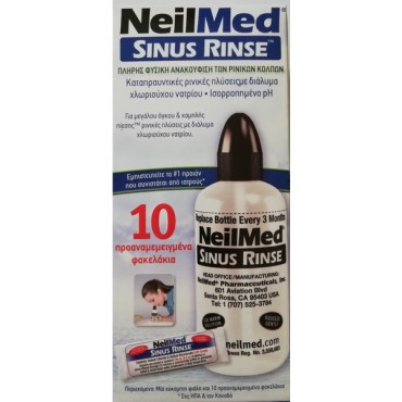 Neilmed Sinus Rinse Starter Kit X 10 Sachets