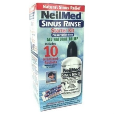 Neilmed Sinus Rinse Starter Kit X 10 Sachets