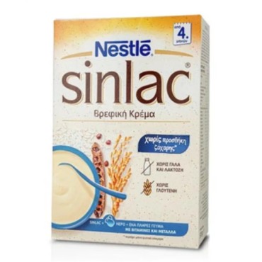 Nestle Sinlac Βρεφική Κρέμα 500 gr
