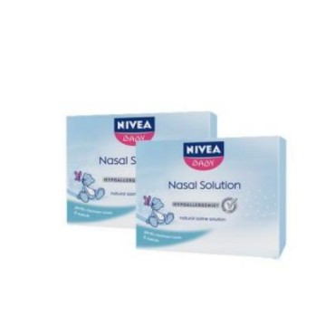 Nivea Baby Φυσιολογικός Ορός  Duo Pack 2 X 24 Τμχ