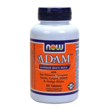 Now Foods Adam Superior Men's Multiple Vitamin X 60 Tabls