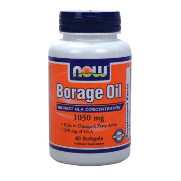 Now Foods Borage Oil 1050 mg X 60 Softgels