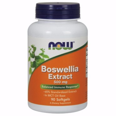 Now Foods Boswellia Extract 500 mg X 90 Softgels