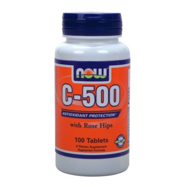 Now Foods C-500 With Rose Hips 100 Tabs