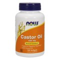 Now Foods Castor Oil 650 mg (With Fennel Oil  10 mg) X 120 Softgels