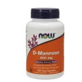 Now Foods D-Mannose 500 mg X 120 Caps