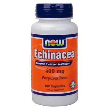 Now Foods Echinacea 400 mg X 100 Caps