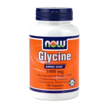 Now Foods Glycine 1000mg X 100 Caps