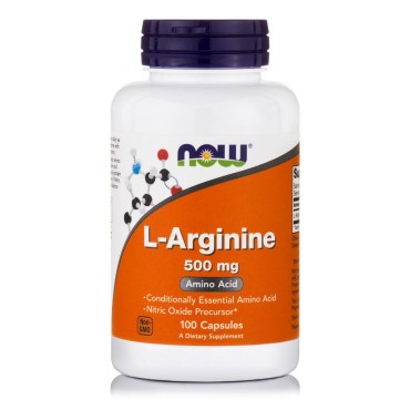 Now Foods L- Arginine 500 mg X 100 Caps