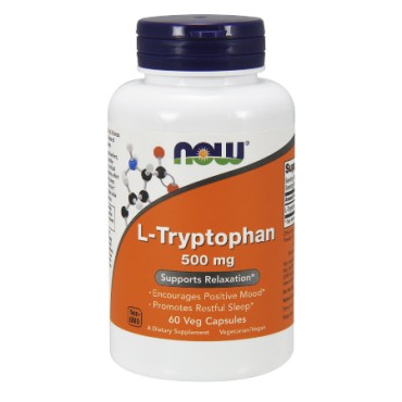 Now Foods L- Tryptophan 500 mg X 60 Vcaps