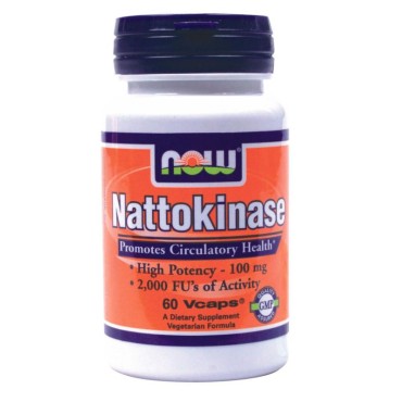 Now Foods Nattokinase 100 mg X 60 Vcaps