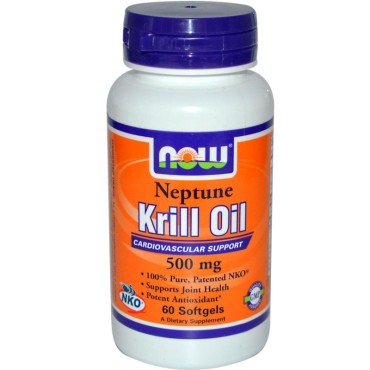 Now Foods Neptune Krill Oil 500 mg X 60 Softgels