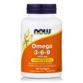 Now Foods Omega 3-6-9 1000 mg X 100 Softgels
