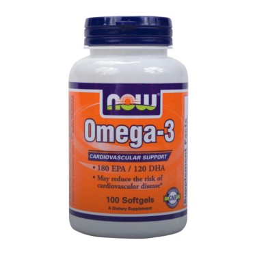Now Foods Omega-3 1000 mg X 100 Softgels