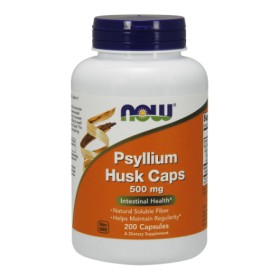 Now Foods Psyllium Husk 500mg X 200 Caps