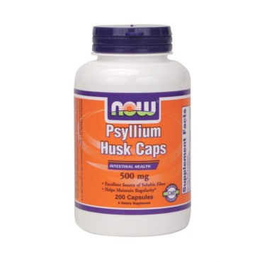 Now Foods Psyllium Husk 500mg X 200 Caps