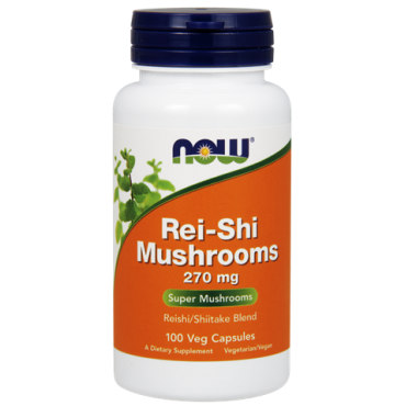 Now Foods Rei-Shi Mushrooms 270 mg X 100 Caps