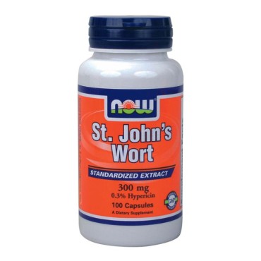 Now Foods St. John's Wort Extract 300mg X 100 Vcaps