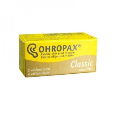 Ohropax Classic Ωτοασπίδες Κέρινες X 1 Ζεύγος
