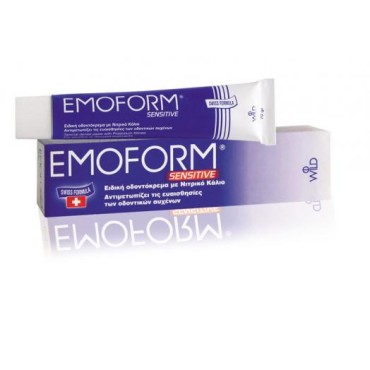 Omega Pharma Emoform Sensitive Swiss 85 ml