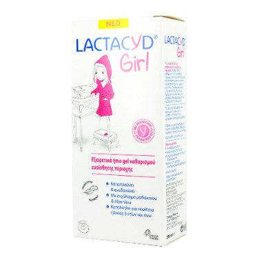 Omega Pharma Lactacyd Girl Ultra Mild Intimate Cleansing Gel 200 ml