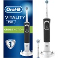 Oral-B Vitality 150 Cross Action Ηλεκτρική Οδοντόβουρτσα Μαύρη