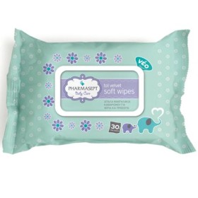 Pharmasept Tol Velvet Baby Soft Wipes X 30 Τμχ