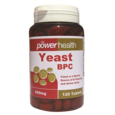 Power Health Yeast 500mg 120 Caps