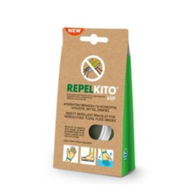 Repelkito 6VP Εντομοαπωθητικό Βραχιόλι Λευκό x 1 τμχ