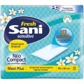 Sani Sensitive Maxi Plus Fresh Υποσέντονα 90 Χ 60 cm Χ 15 Τμχ