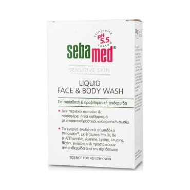Sebamed Liquid Face & Body Wash 200ml