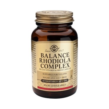 Solgar Balance Rhodiola Complex X 60 Veggie Caps