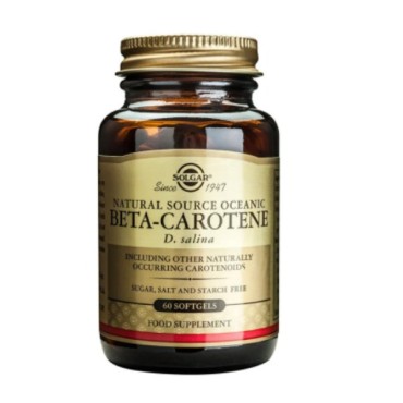 Solgar Beta-Carotene 7mg X 60 Softgels