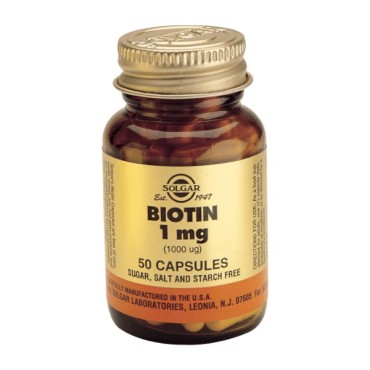 Solgar Biotin 1000μg X 50 Veg.Caps