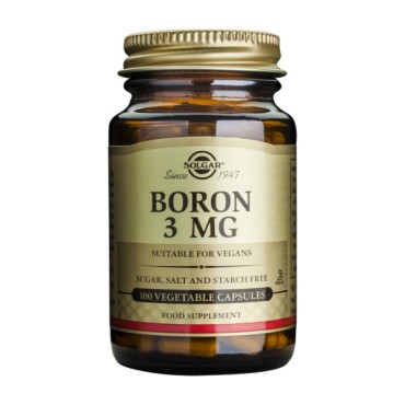 Solgar Boron 3mg Veg.Caps 100S