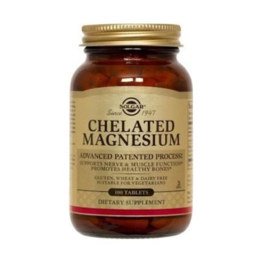 Solgar Chelated Magnesium 100 mg X 100 Tabs