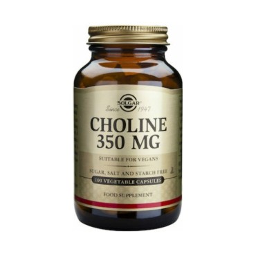Solgar Choline 350 mg X 100 Veggie Caps