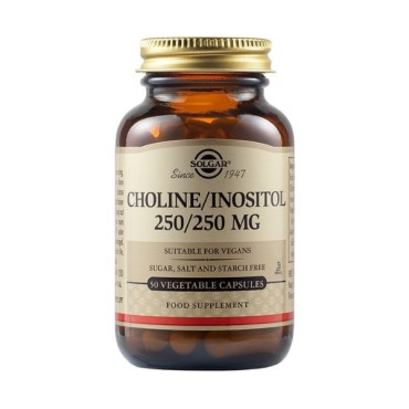 Solgar Choline-Inositol 250/250 mg X 50 Veggie Caps