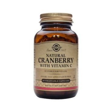 Solgar Cranberry With Vitamin C X 60 Veg.Caps