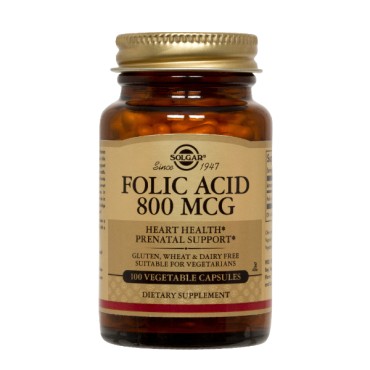 Solgar Folic Acid 800Μg X 100 Tabs